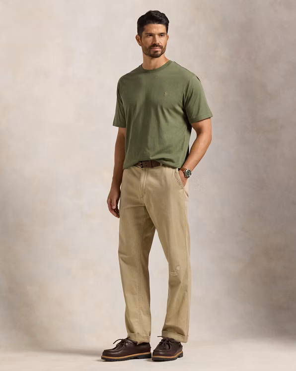 Jersey Crewneck T-Shirt