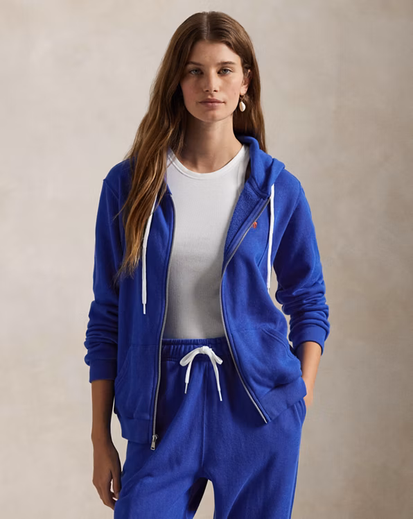 Cotton Fleece Full-Zip Hoodie