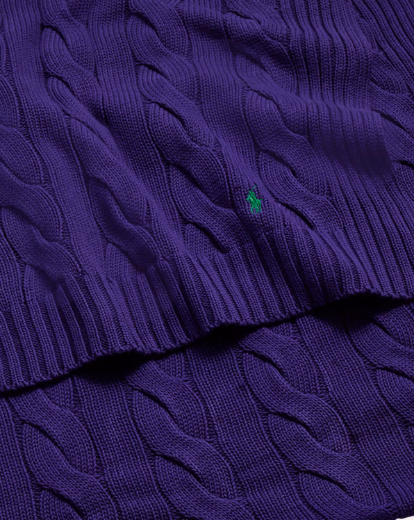 Hanley Cable-Knit Throw Blanket