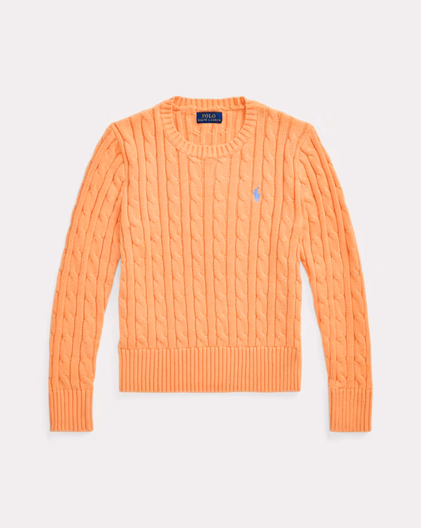 Cable-Knit Cotton Jumper