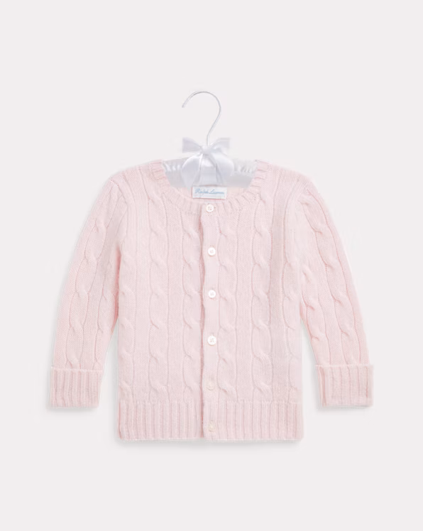 Cable-Knit Cashmere Cardigan