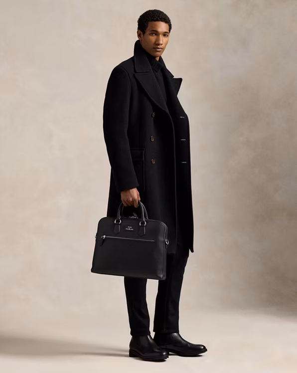 Smooth Leather Commuter Bag