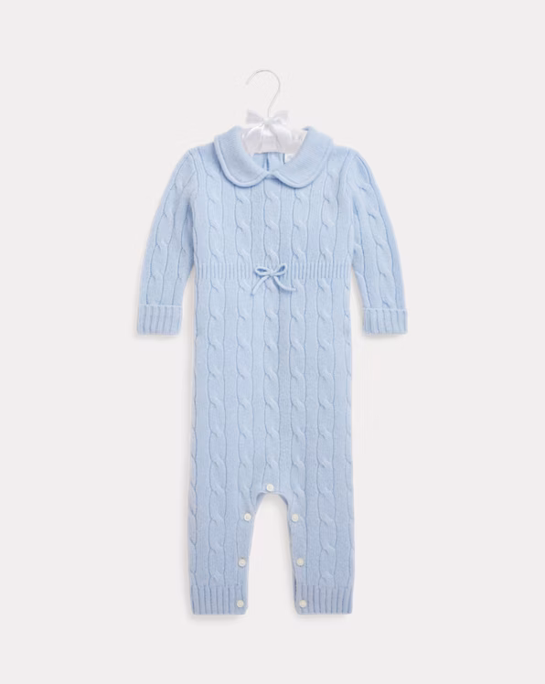 Cable-Knit Cashmere Coverall