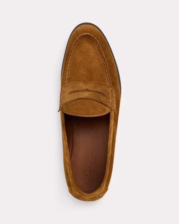 Bolden Calf-Suede Penny Loafer