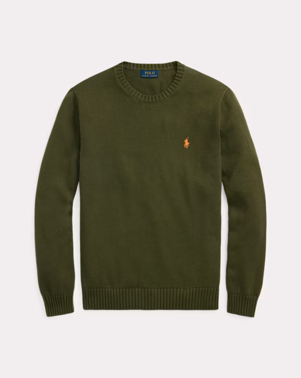 Cotton Crewneck Jumper
