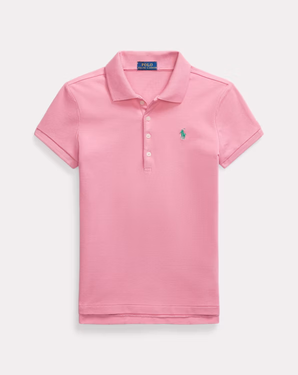 Stretch Mesh Polo Shirt