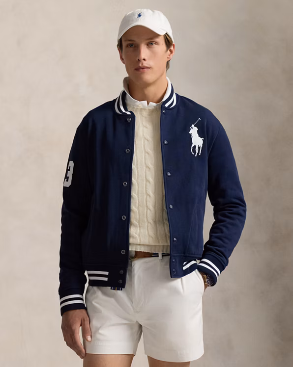 Big Pony Fleece Baseball Jacket