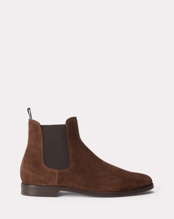 Grantly Calf-Suede Chelsea Boot