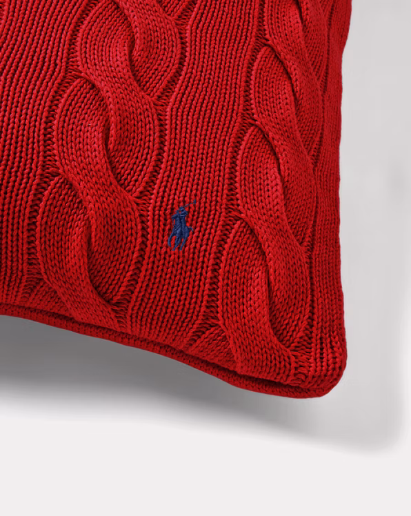 Hanley Cable-Knit Throw Pillow