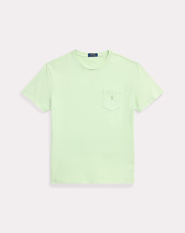 Custom Slim Mineral-Dyed Pocket T-Shirt