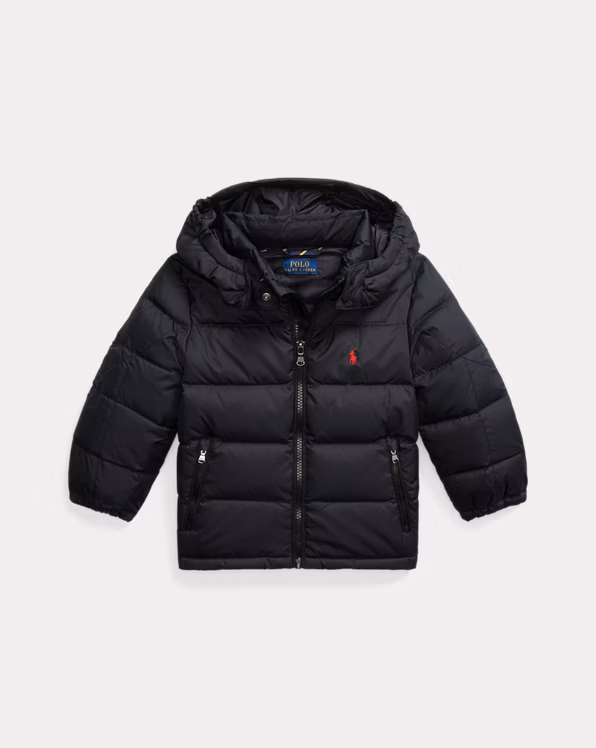 Ripstop Down Hooded Jacket