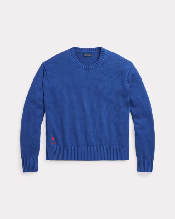 Cotton Crewneck Jumper