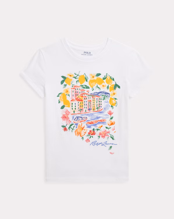 Cotton Jersey Graphic T-Shirt