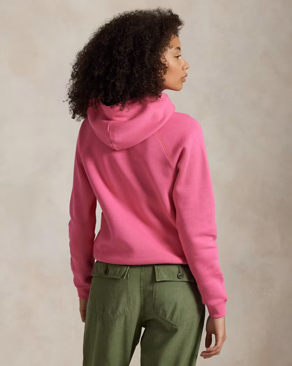 Shrunken Fit Fleece Hoodie