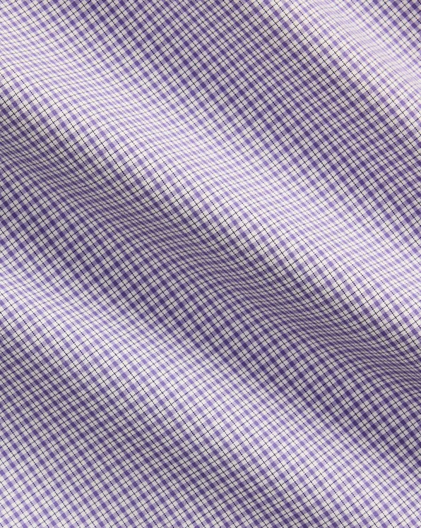 Classic Fit Checked Poplin Shirt