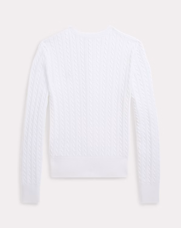 Mini-Cable Cotton Cardigan