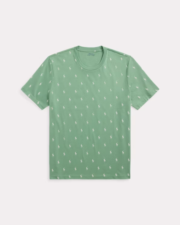 Allover Pony Cotton Jersey Sleep Shirt