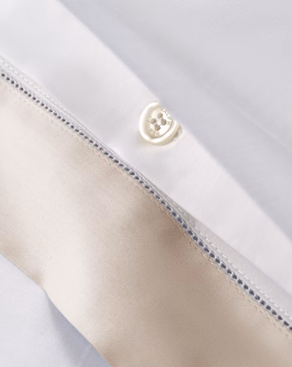 Cotton Sateen Border Duvet Cover