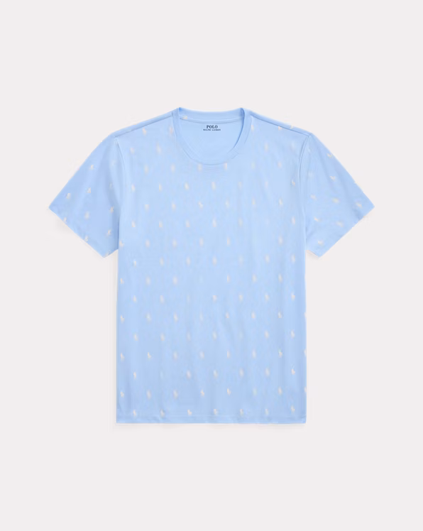 Allover Pony Cotton Jersey Sleep Shirt