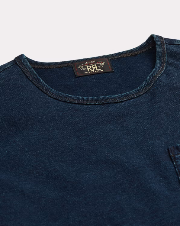 Cotton-Linen Pocket Tee