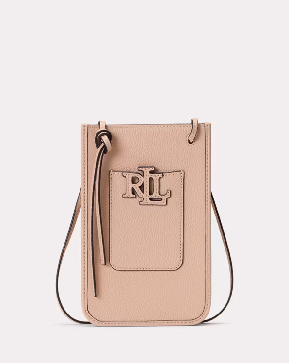 Pebbled Cameryn Crossbody Tech Case