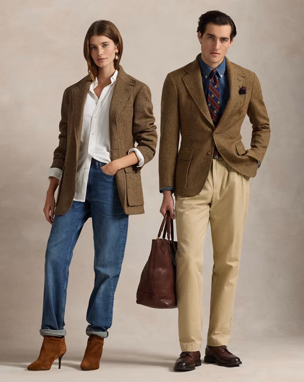 The RL67 Herringbone Jacket