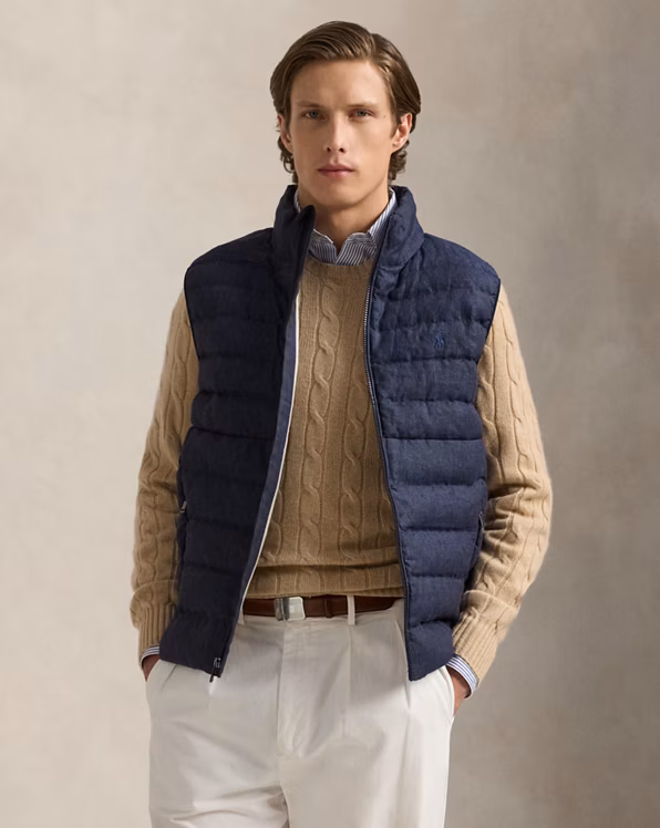 The Colden Linen Gilet