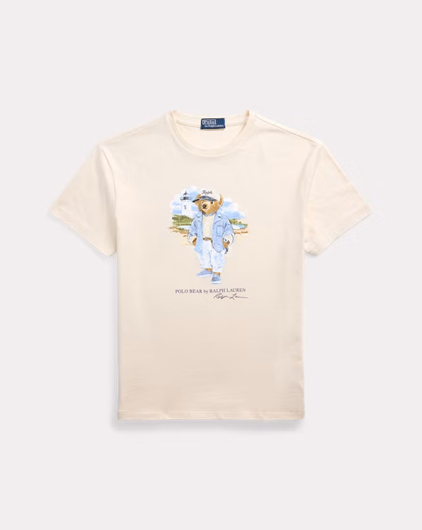 Custom Slim Fit Polo Bear Jersey T-Shirt
