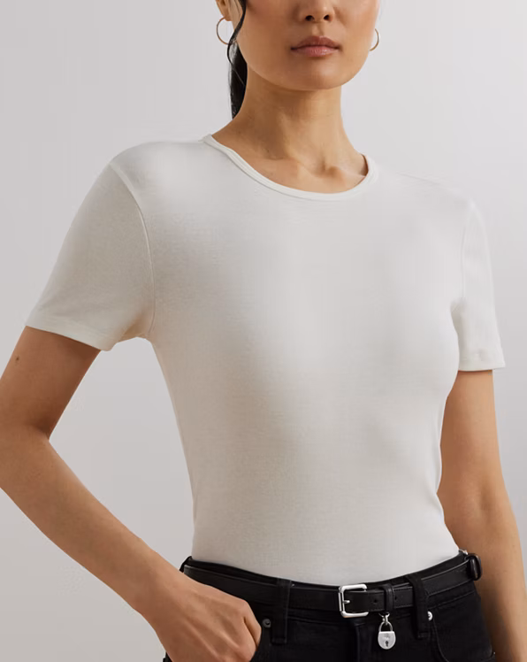 Stretch Cotton T-shirt