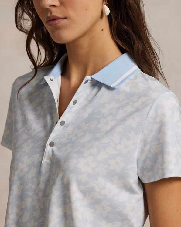 Tailored Fit Floral Polo Shirt