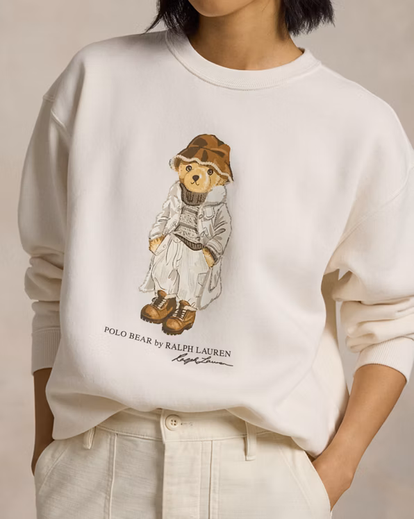 Polo Bear Fleece Crewneck