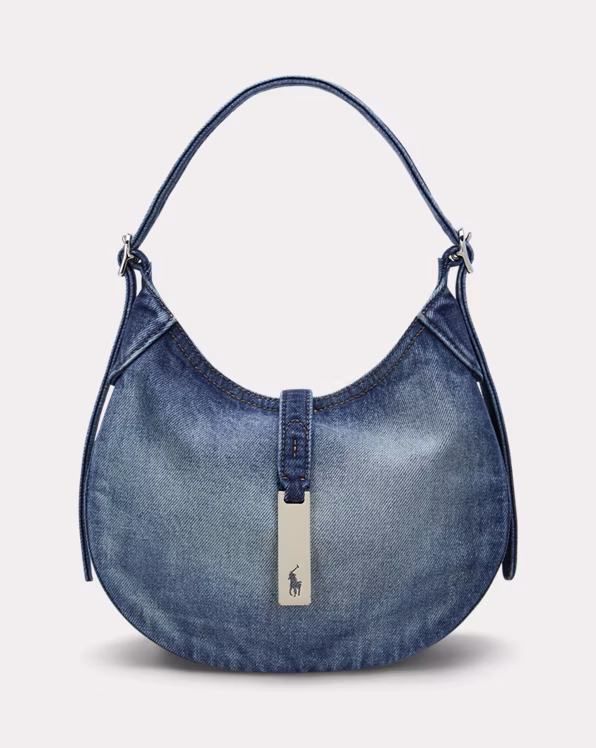 Polo ID Denim Small Shoulder Bag