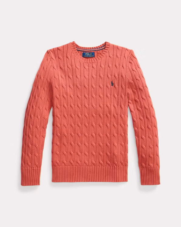 Cable-Knit Cotton Jumper