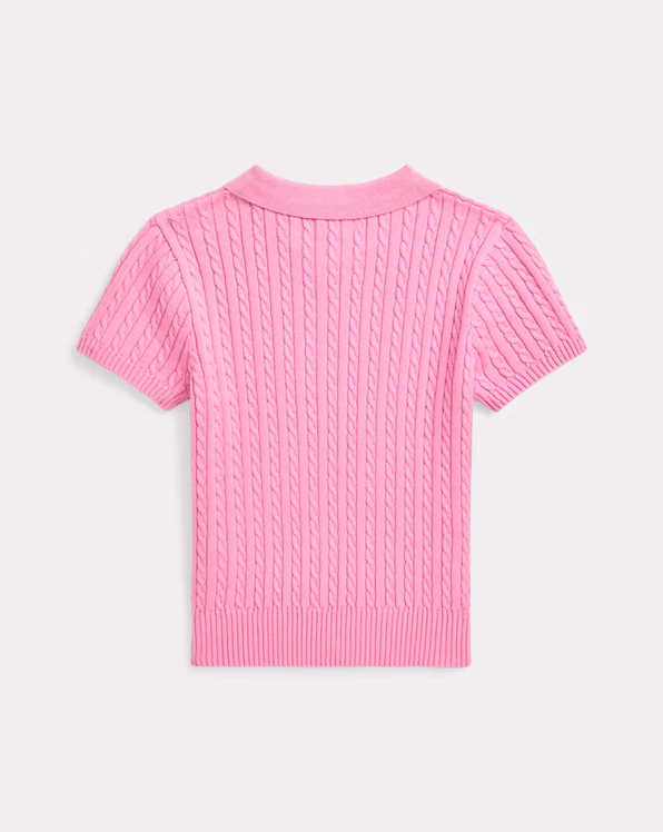 Mini-Cable Cotton Polo Jumper
