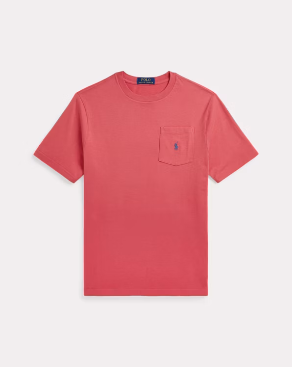 Cotton Jersey Pocket T-Shirt
