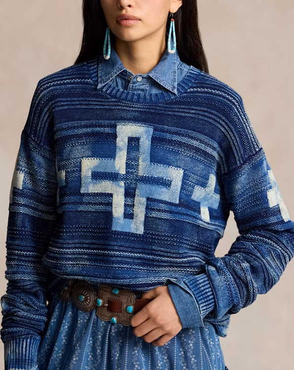 PRL x Naiomi Glasses Cotton Jumper