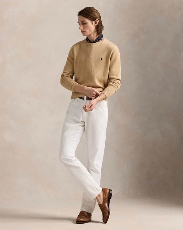 Cotton Crewneck Jumper