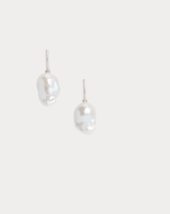 Sterling Silver & Pearl Drop Earrings