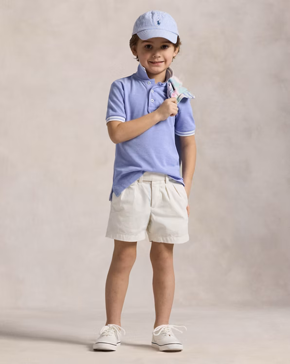 Oxford Mesh Polo Shirt