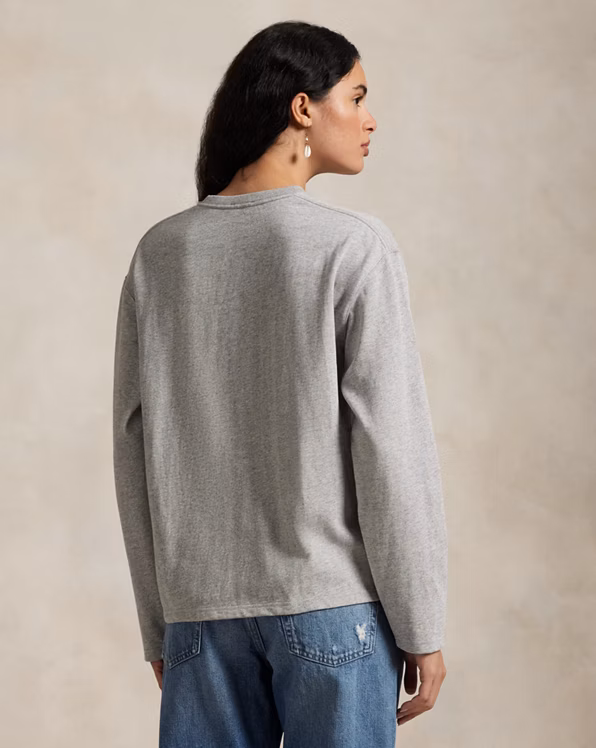 Cotton Jersey Long-Sleeve T-Shirt