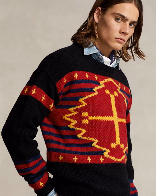 PRL x Naiomi Glasses Wool-Blend Jumper