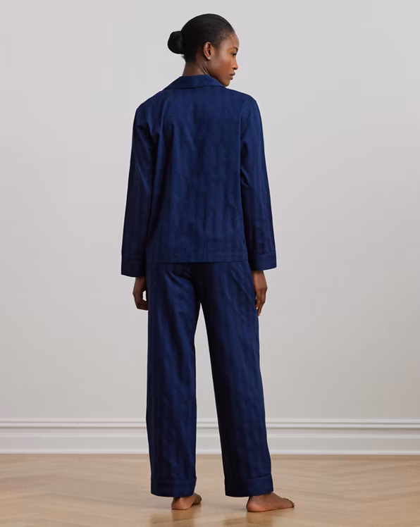 Shadow Stripe Cotton Sleep Set