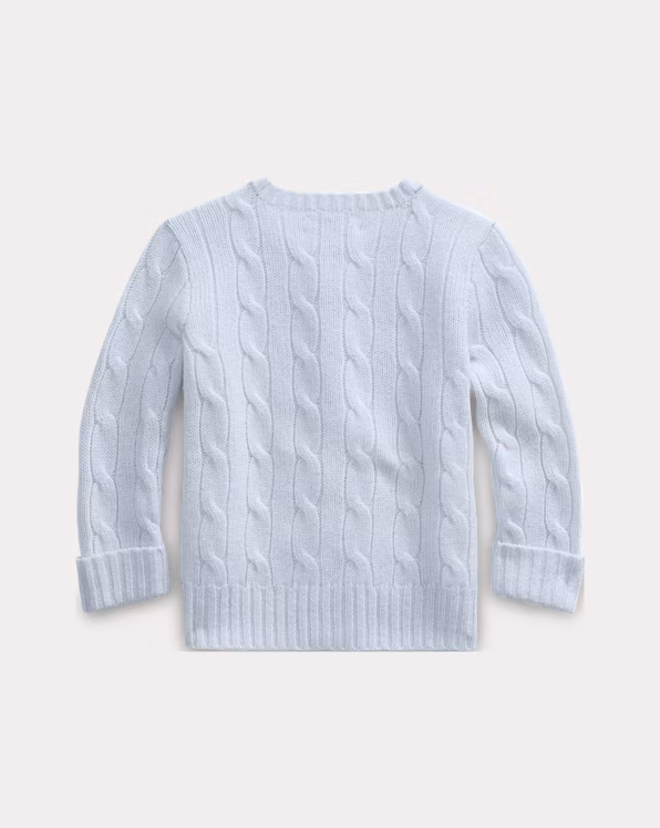 Cable-Knit Cashmere Cardigan