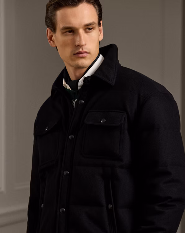 Bennett Wool-Blend Down Jacket