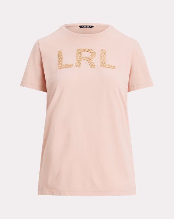 French Knot-Logo Cotton Jersey Tee