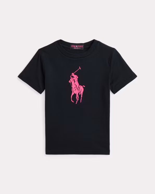 Pink Pony Cotton Jersey Tee