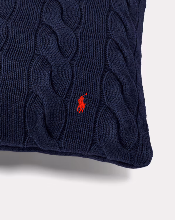 Hanley Cable-Knit Throw Pillow