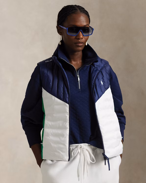 Reversible Channel-Quilted Ripstop Gilet