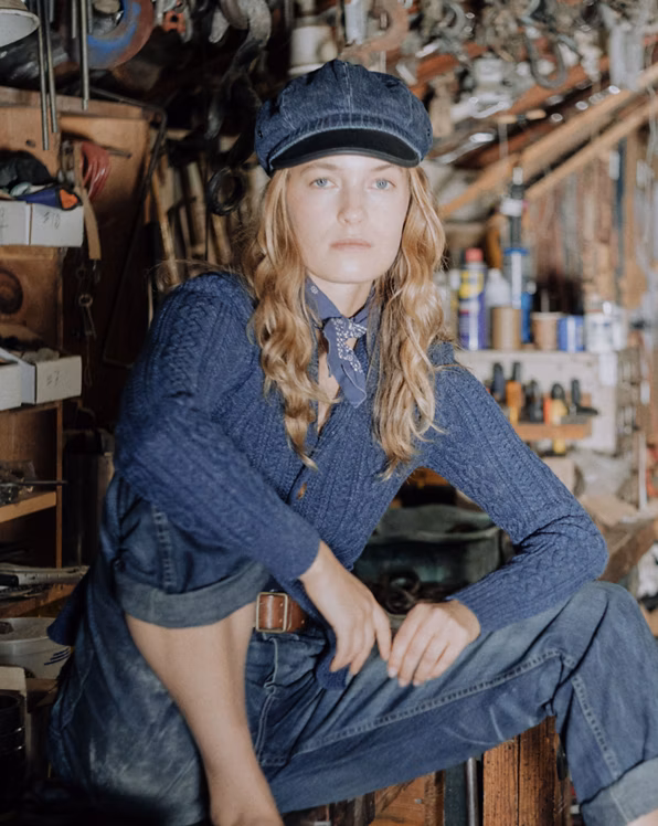 Cable Cotton-Wool Shawl Cardigan