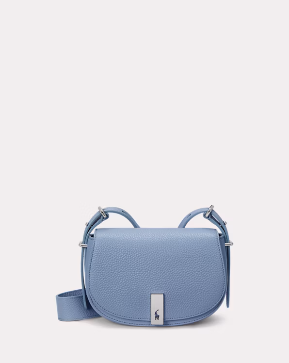 Polo ID Leather Mini Saddle Bag